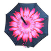 Colorful Floral Double Layer Inverted Umbrellas