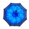 Colorful Floral Double Layer Inverted Umbrellas