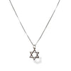 Sterling Silver Star of David Pendant Necklace