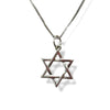 Sterling Silver Star of David Pendant Necklace