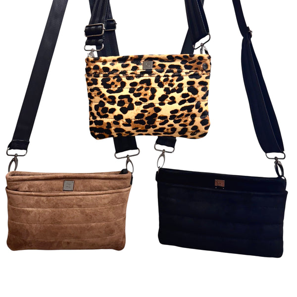 Think Royln 2.0 Suede Crossbody/Bum Bag