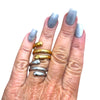 Coiled Layered Ring