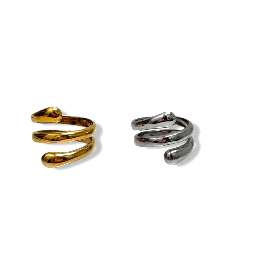 Coiled Layered Ring