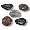 Follow Your Dreams And Live With Purpose Inspiration Stones
