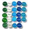 Sea Glass Imprinted Word Stones