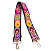 Floral Embroidered Guitar/Purse Strap