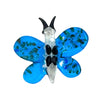 Glass Speckled Colorful Butterflies