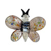 Glass Speckled Colorful Butterflies
