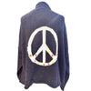 Peace Sign Cardigan By Zaket & Plover