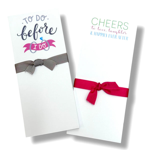 50 Sheet Wedding Notepads