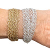 Multi-Chain Mesh Bracelet