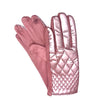 Shiny Quilted Tech Glove