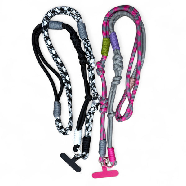 Colorful Cord Lanyard For Phone With Tether Tab