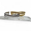 Criss Cross Double Coil Cuff
