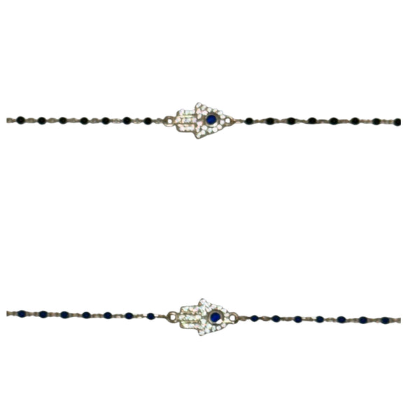 Bibi Bracelet with Star of David or Hamsa Charm