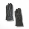 Soft Cinched Seam Touch Gloves