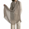 Sheer Cotton Long Scarf