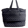 Large Quilted Rollerboard Tote