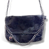 Vegan Leather Chain Shoulder Bag