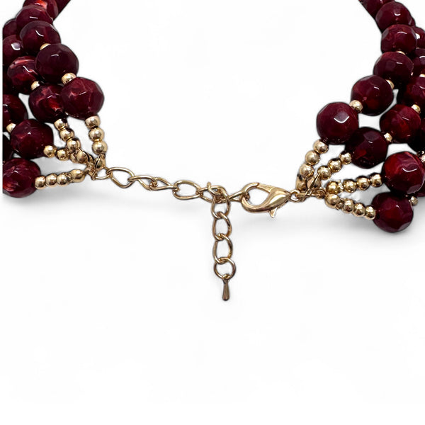 Multi Layered Beaded Necklace