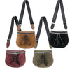Cute Saddlebag With Faux Suede