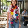 Handmade Felted Tulip Scarves
