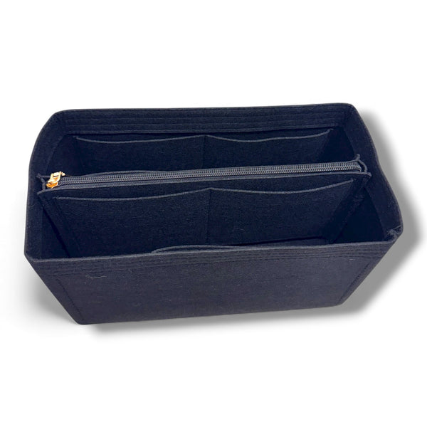 Large Felt Pouch Insert with Multi Pocket Organizer