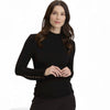 Ainsley Button Accent Sleeve Turtleneck