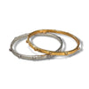 Gold Plated Ball Bangles