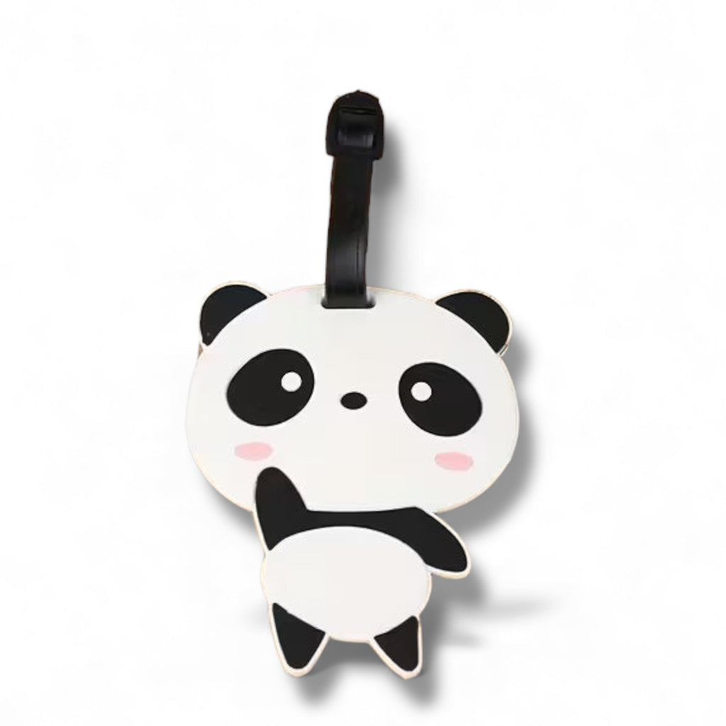 Panda Luggage Tag