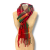 Christmas Plaid Winter Scarf
