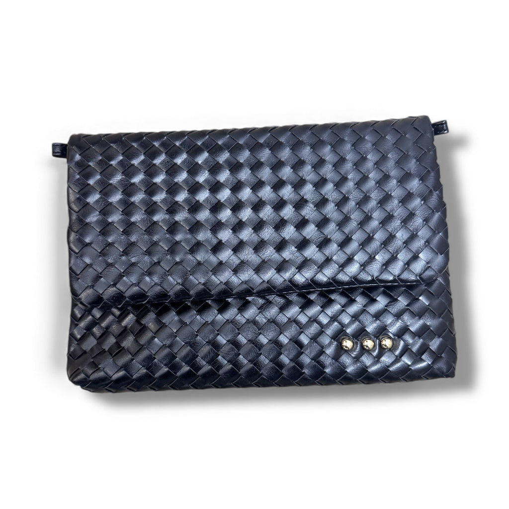 Wrenlee Woven Flap Crossbody Bag