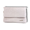 Wrenlee Woven Flap Crossbody Bag