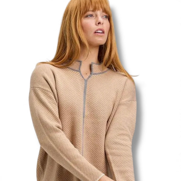 Neru Collar Sweater by Zaket & Plover