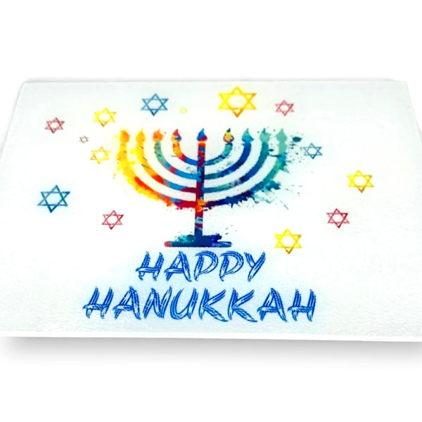 Hanukkah Cutting Board Charcuterie Board