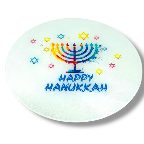 Happy Hanukkah Cutting Board /Charcuterie Board
