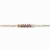 NONA, NANA Or BUBBE Block Letter Name Bracelet