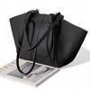 Genuine Leather Winged Tote/Handbag