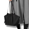 Genuine Leather Winged Tote/Handbag
