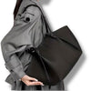 Genuine Leather Winged Tote/Handbag