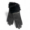 Leather & Fur Tech Gloves