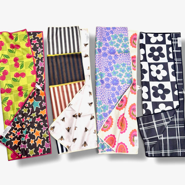 Reversible Design Micro-Fiber Dishtowels