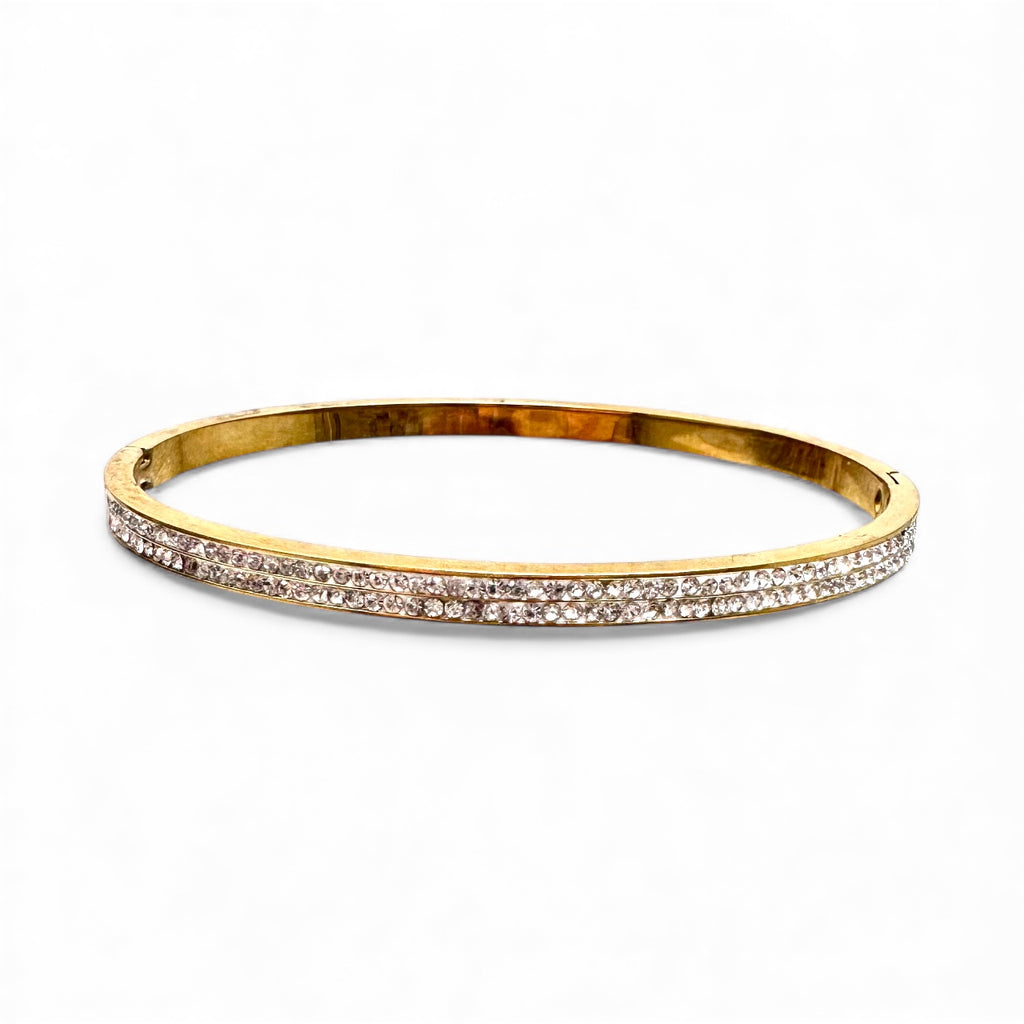 Pave Crystal Bangles