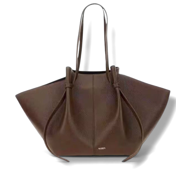 Georgia Large "Leather" Winged Handbag