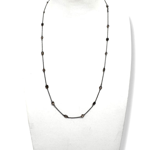 Long Delicate Hematite Crystal Shaped Diamonds by the Yard