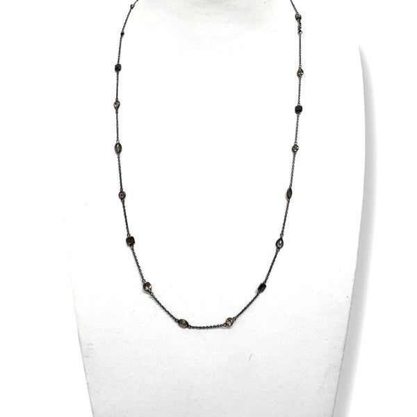 Long Delicate Hematite Crystal Shaped Diamonds by the Yard