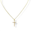 Pave Cross Necklace