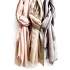 Metallic Woven Scarves/Wraps