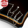 Sterling Silver Double Chain Earrings