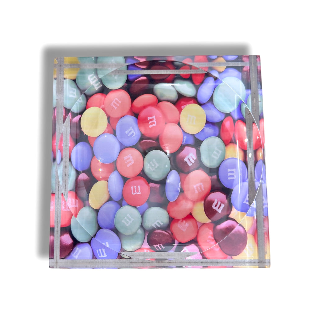 M & M Acrylic Candy Dish